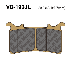Vesrah VD XX Race Pads