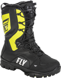 Fly Racing Marker Boot Black/Grey/Hi Vis Size 9 – Durable Off-Road Motorcycle Boot