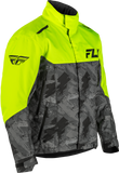 Fly Racing Snx Pro Jacket Hi Vis/Black Medium - Weatherproof Snowboarding & Skiing Outerwear