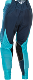 Fly Racing Women's Lite Pants Aqua/Navy/White Size 09/10 - Lightweight and Comfortable Riding Gear