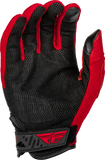 Fly Racing Coolpro Force Gloves Black/Red Sm - Durable Motorcycle Riding Gloves with Hard Knuckle Protection