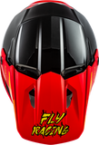 FLY Racing Youth Kinetic Surge Helmet Black/Red/Yellow YM – Off-Road Motorcycle Safety Gear