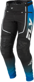 Fly Racing Rayce Bicycle Pants Blue/Black/White Size 28 for BMX & MTB Riding
