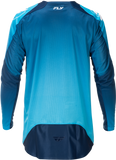 Fly Racing Evolution DST Jersey Blue/White XL – Advanced Ventilation Cycling Jersey