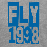 Fly Racing Youth Punk Tee Grey YM with Premium Crew Neck Fit