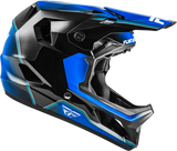 Fly Racing Rayce Repeat Bicycle Helmet Black/Blue XS – Lightweight & Certified Safety