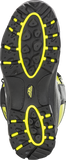 Fly Racing Marker Boot Black/Grey/Hi Vis Size 8 - Durable Motorcycle Footwear
