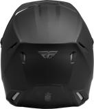 Fly Racing Kinetic Lite Helmet Solid Matte Black Small - Lightweight, DOT Approved Motorcycle Helmet with Ventilation and Comfort Features