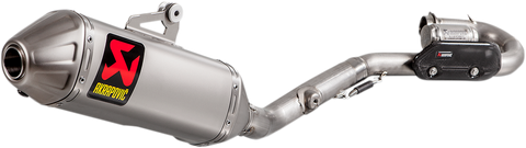 AKRAPOVIC Evolution Exhaust Titanium S-S4MET11-BNTA for High-Performance Motorcycles