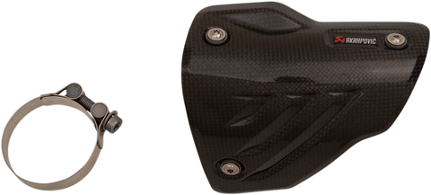 AKRAPOVIC Carbon Fiber Heat Shield P-HSB10E3 for Motorcycle Exhaust Systems
