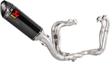 AKRAPOVIC Evolution Exhaust - Titanium/Carbon Fiber S-A10E8-RC