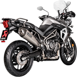 AKRAPOVIC Titanium Muffler - Tiger 800 S-T8SO2-HZAAT