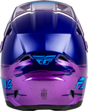 FLY Racing Youth Kinetic Surge Helmet Pink/Purple/Teal – Size M