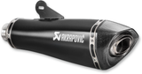 AKRAPOVIC Titanium Muffler for R NineT - Black S-B12SO17-HBRBL