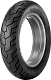Dunlop D404 Rear Tire - 150/90-15 Wide Whitewall - 74H for Honda Shadow Aero, Yamaha V-Star 1100, Royal Star, Kawasaki Vulcan Nomad