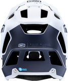 100% Trajecta Helmet - Fidlock - Black/White - XL 80003-00008