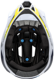 100% Trajecta Helmet - Fidlock - Black/White - Large 80003-00007