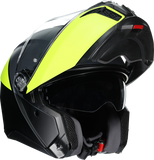 AGV Tourmodular Helmet - Balance - Black/Yellow Fluo/Gray - Large 211251F2OY00114