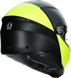 AGV Tourmodular Helmet - Balance - Black/Yellow Fluo/Gray - XL 211251F2OY00115