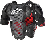 ALPINESTARS A-10 v2 Full Roost Guard - Black/Red - M/L 6700523-1431-ML