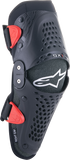 ALPINESTARS Youth SX-1 Knee Protectors - Black/Red - L/XL 6546319-13-LXL