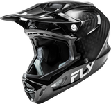 Fly Racing Werx R Carbon Helmet Black Carbon Small - Lightweight and Impact-Absorbing Motorcycle Helmet
