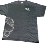 ARAI HELMETS Arai Helmet T-Shirt - Dark Heather Gray - Large 121565