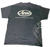 ARAI HELMETS Arai Helmet T-Shirt - Dark Heather Gray - Large 121565