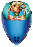 ICON Airflite* Helmet - Pleasuredome 4 - Blue - Large 0101-15003