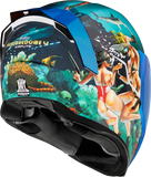 ICON Airflite* Helmet - Pleasuredome 4 - Blue - Large 0101-15003