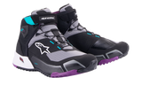 ALPINESTARS Stella CR-X Drystar? Shoes - Black/Gray/Teal/Purple - US 11.5 26115231370115