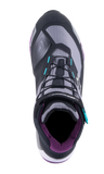 ALPINESTARS Stella CR-X Drystar? Shoes - Black/Gray/Teal/Purple - US 11.5 26115231370115