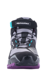 ALPINESTARS Stella CR-X Drystar? Shoes - Black/Gray/Teal/Purple - US 11 2611523137011