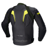 ALPINESTARS GP Plus R v3 Rideknit Leather Jacket - Black/Yellow Fluo - US 50 / EU 60 310032115560