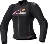 ALPINESTARS Stella SMX Air Jacket - Black/Yellow/Pink - 2XL 3316523-1439-2X