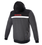 ALPINESTARS Honda Chrome Street Hoodie - Black/Gray/Red - 2XL 4201323-1908-2X
