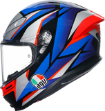 AGV K6 S Helmet - Slashcut - Black/Blue/Red - Large 2118395002015L