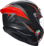 AGV K6 S Helmet - Slashcut - Black/Gray/Red - 2XL 21183950020142X