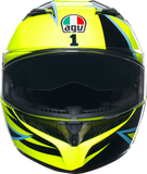 AGV K3 Helmet - Rossi WT Phillip Island 2005 - 2XL 21183810040022X