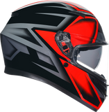 AGV K3 Helmet - Compound - Black/Red - XL 2118381004009XL