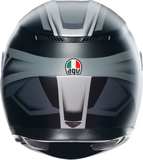 AGV K3 Helmet - Compound - Matte Black/Gray - Small 2118381004008S