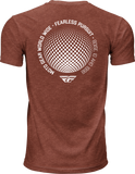 Fly Racing Fly Worldwide Tee Red 2X - Comfortable Cotton Crew Neck T-Shirt