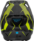 Fly Racing Formula Carbon Tracer Helmet Hi Vis/Black XS – Lightweight, Impact-Resistant Motorcycle Helmet with Advanced Safety Features
