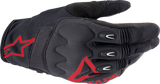 ALPINESTARS Techdura Gloves - Fire Red/Black - 2XL 3564524-3131-2X