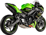 AKRAPOVIC Racing Line Exhaust System - Titanium - Kawasaki Ninja 650 S-K6R13-AFCRT/1