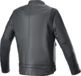 ALPINESTARS Dyno Leather Jacket - Black/Ruby Red/Ecru - 3XL 3103924-1316-3X