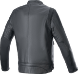 ALPINESTARS Dyno Leather Jacket - Black/Black - Small 3103924-1100-S