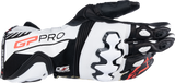 ALPINESTARS GP Pro R4 Gloves - Black/White - Small 3556724-12-S