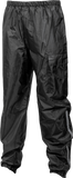 Fly Racing 479-8017X 2-Piece Rain Suit in Black, XL