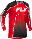 Fly Racing Rayce Bicycle Jersey Red/Black/White Medium